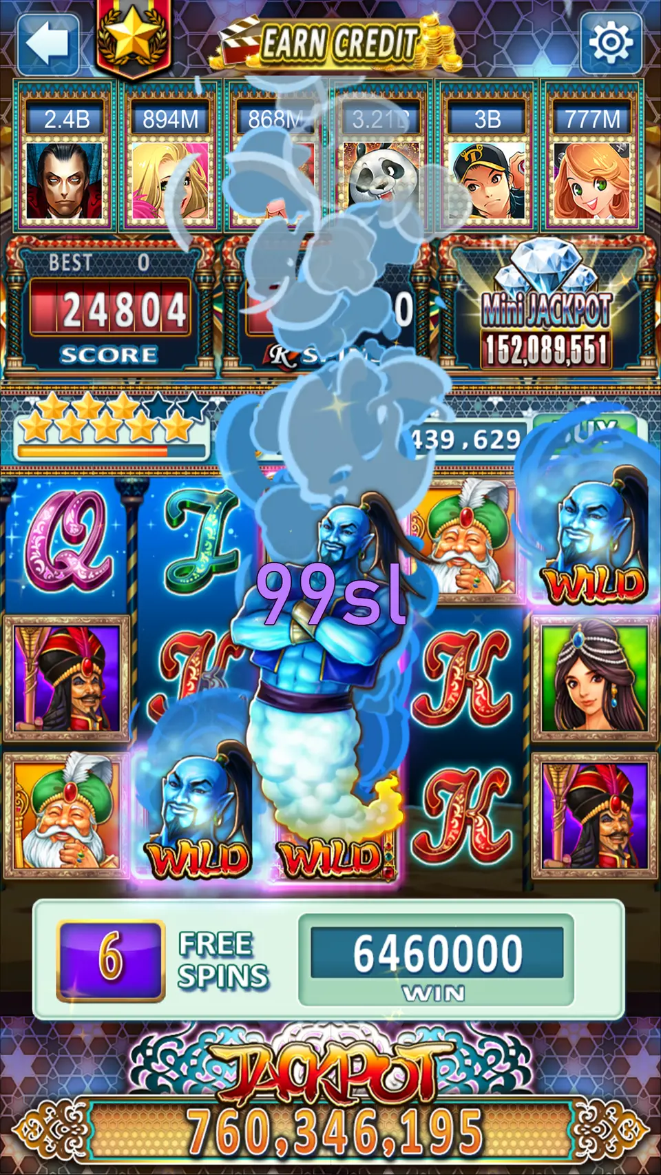 99sl Masuk